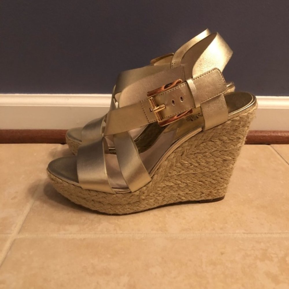 Gently worn MICHAEL Michael Kors wedges